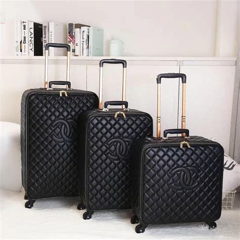 chanel inspired luggage|chanel website.